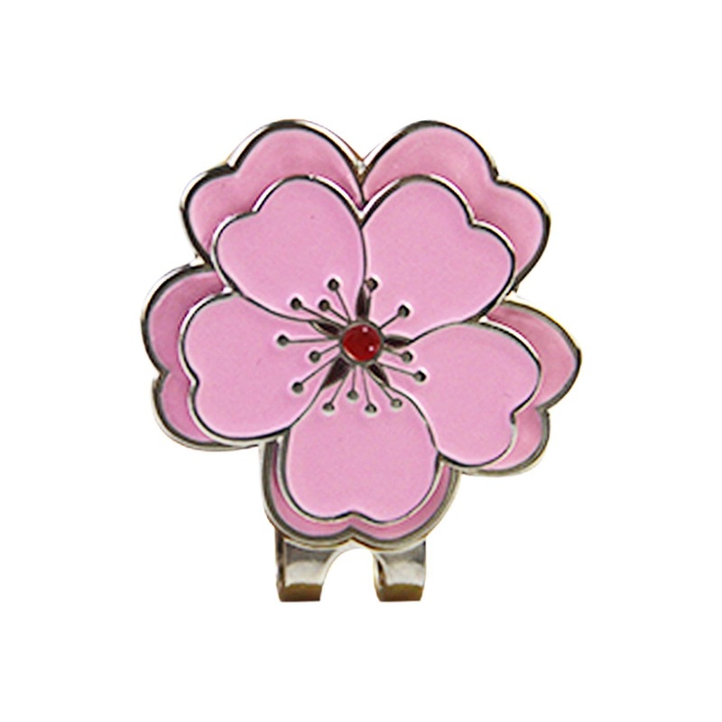 Flower Golf Ball Marker for Men Women Metal Creative Golf Sports Accessories