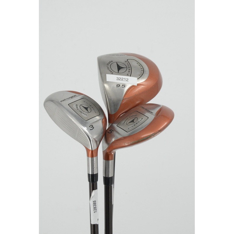 Lefty TaylorMade Firesole D, 3W, 5W Wood Set S Flex