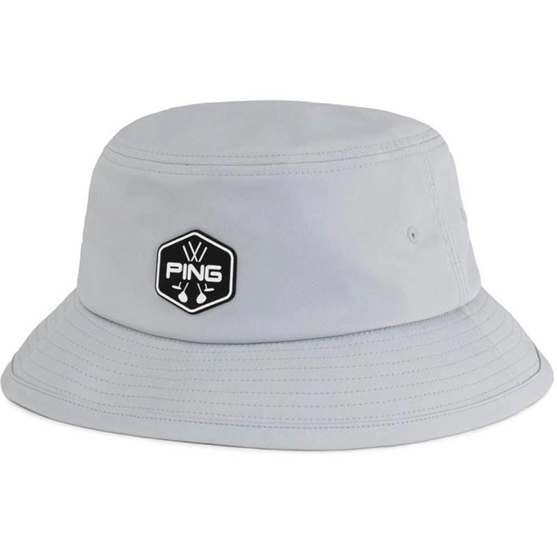 Ping Bucket Golf Hat – 2025|Light Grey
