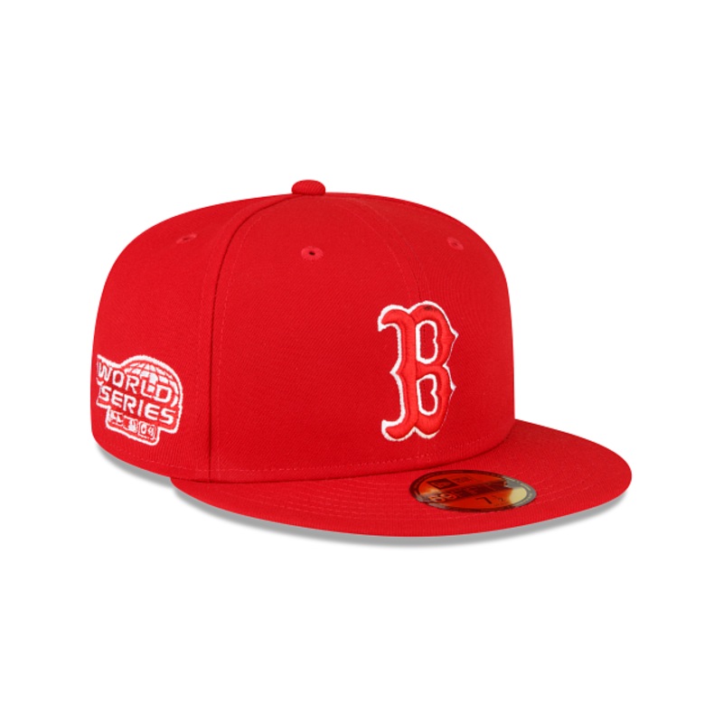 Boston Red Sox Sidepatch Red 59FIFTY Fitted Hat