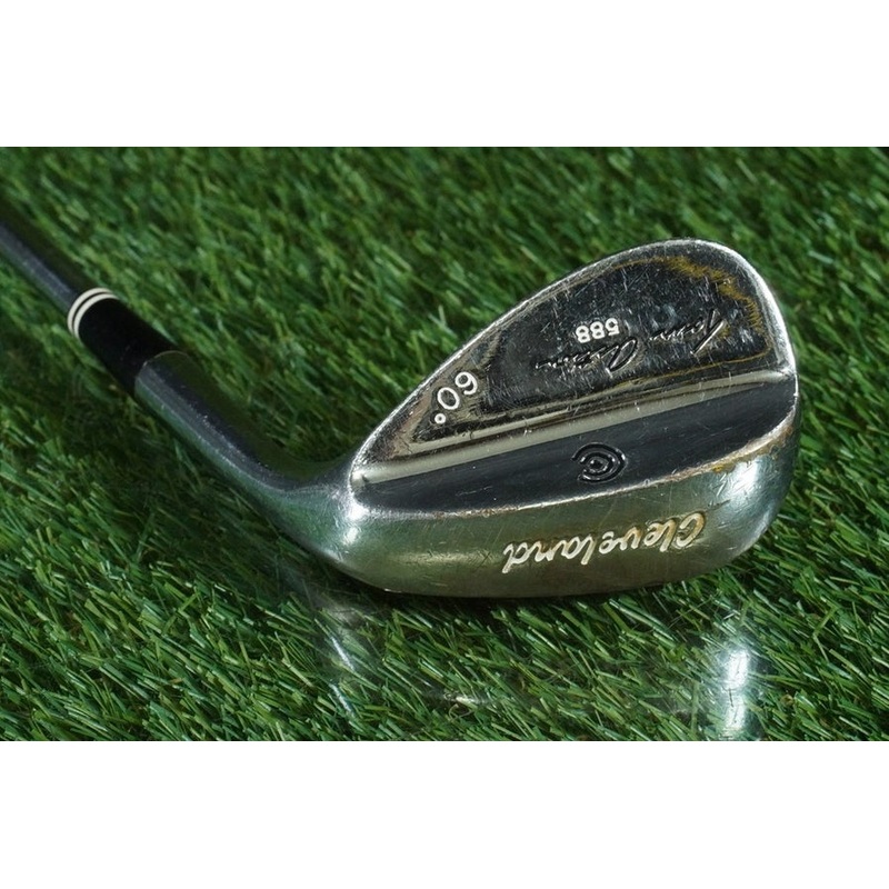 CLEVELAND GOLF TOUR ACTION 588 LOB WEDGE STEEL SHAFT RH 60 ~ L@@K!!