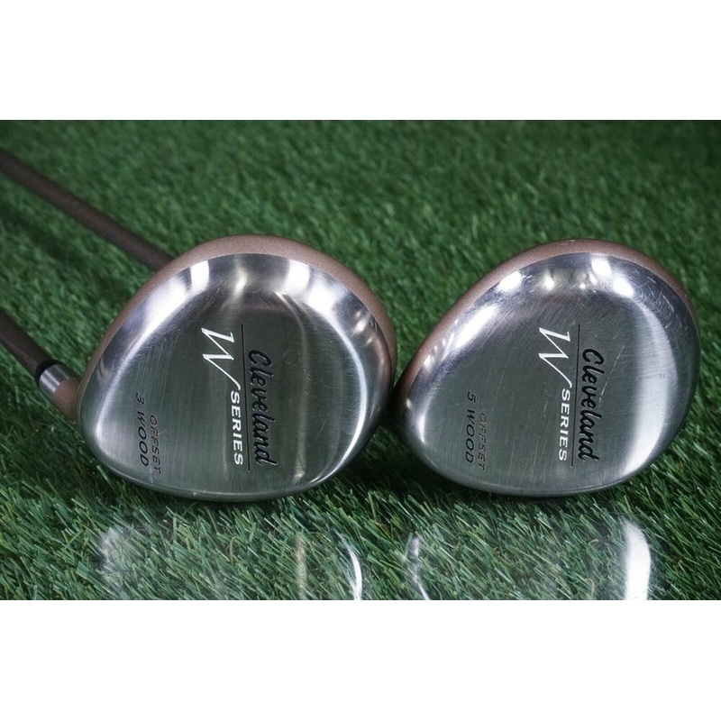CLEVELAND GOLF W SERIES OFFSET WOODS SET 3W, 5W WOMEN’S FLEX SHAFTS ~ L@@K!!