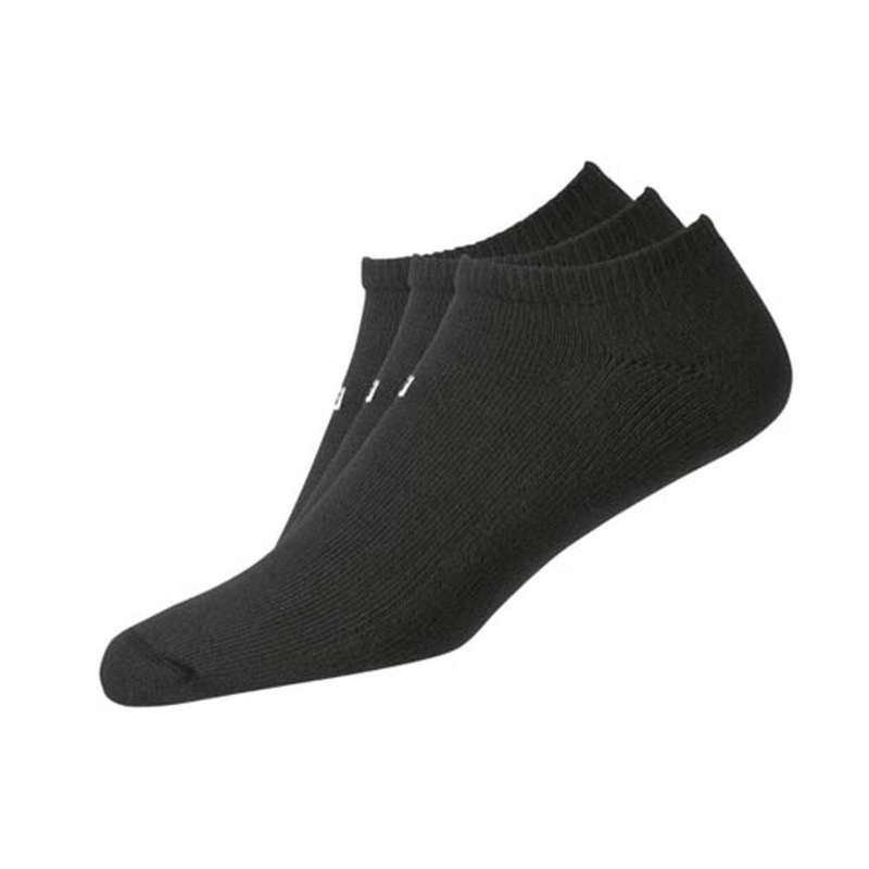 FootJoy ComfortSof Low Cut Sock – 3 Pack – Black