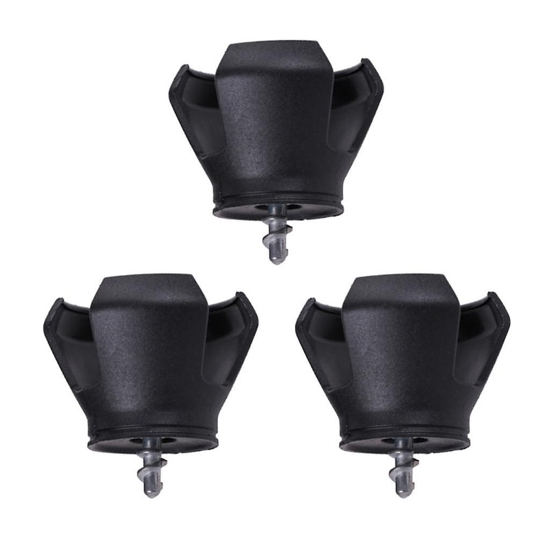 Golf Ball Pick Up Tool Screw-on 3 Claw Sucker Putter Grip Retriever