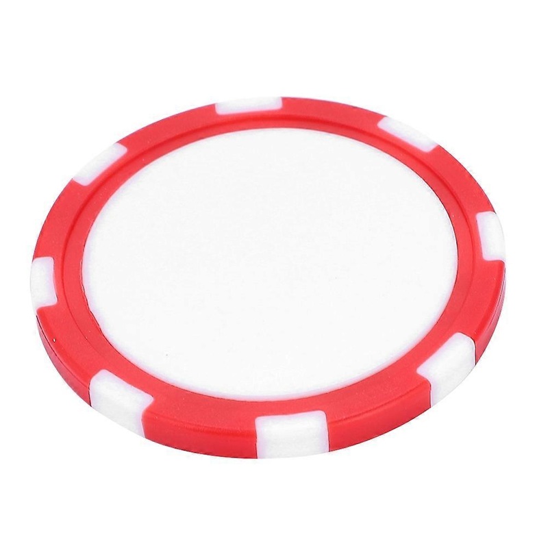Lightweight Golf Marker Level Ball Marker Durable ABS Golf Poker Chip Golfer Gift Red