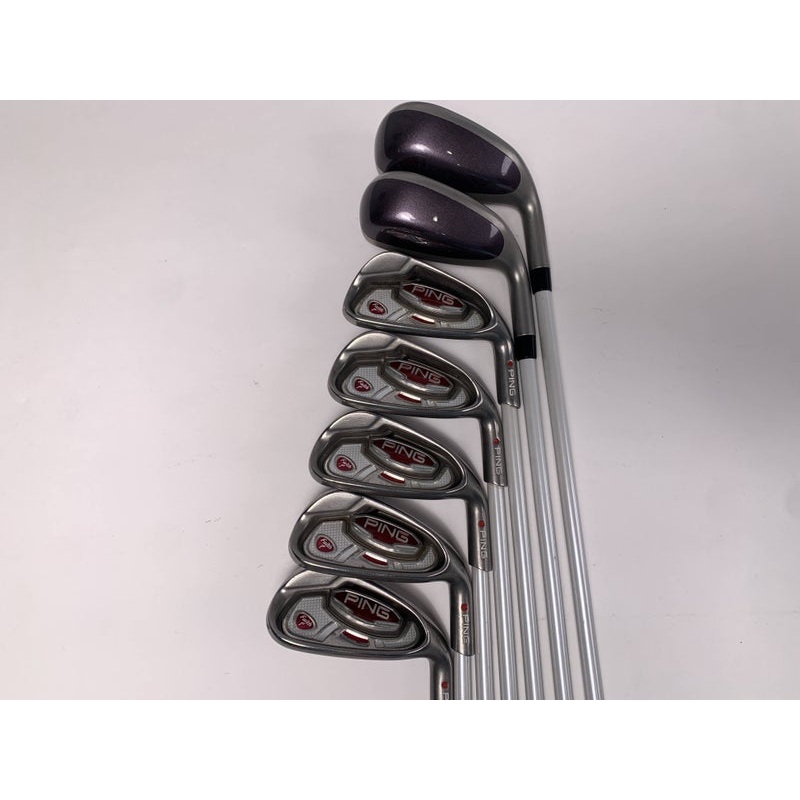 Ping Faith Iron Set 5-PW+GW Red Dot 1* Flat ULT200 Ladies Graphite Womens RH