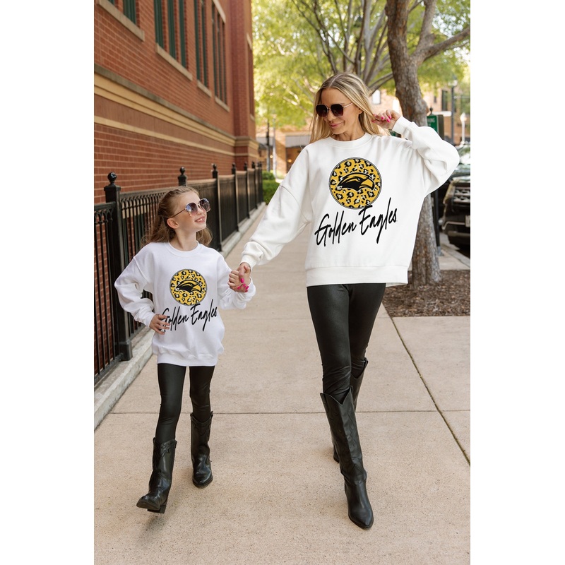 SOUTHERN MISS GOLDEN EAGLES WILD BREAKTHROUGH YOUTH PREMIUM FLEECE SWEATSHIRT