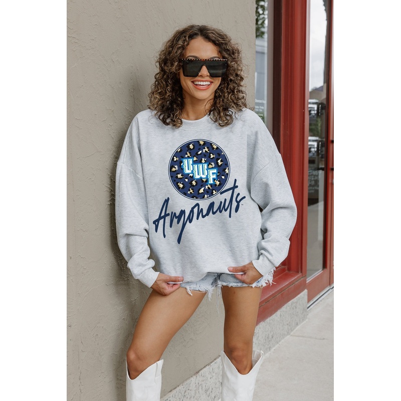 WEST FLORIDA ARGONAUTS Going Wild Fleece Drop-Shoulder Pullover