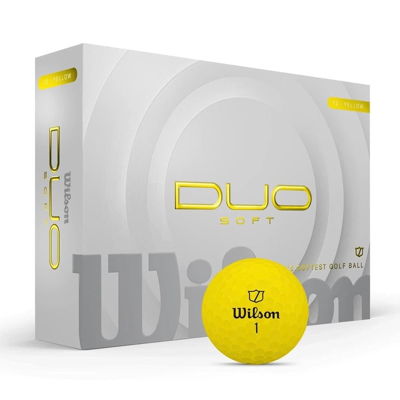 Wilson Duo Soft Golf Balls – Yellow