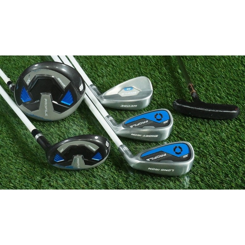 WILSON KIDS JUNIOR PROFILE JGI 6-PIECE GOLF STARTER SET 56-63 ~ NICE!!