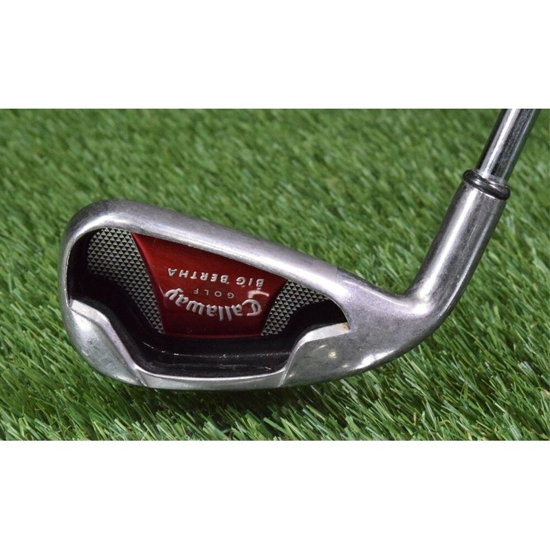 CALLAWAY GOLF BIG BERTHA 2012 7 IRON W/ BIG BERTHA UNIFLEX STEEL SHAFT, LEFT LH!