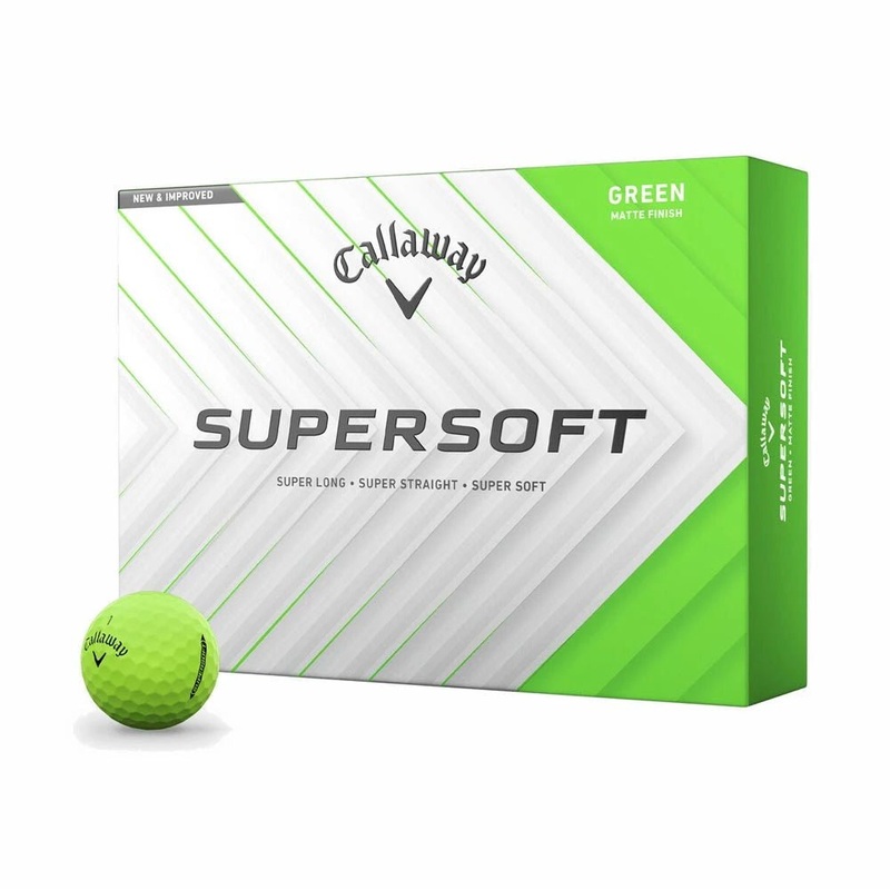 Callaway Supersoft Golf Balls – Matte Green