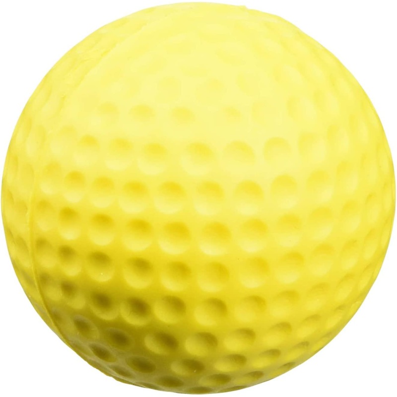 Incorporated True Flight Foam Practice Balls (Yellow)