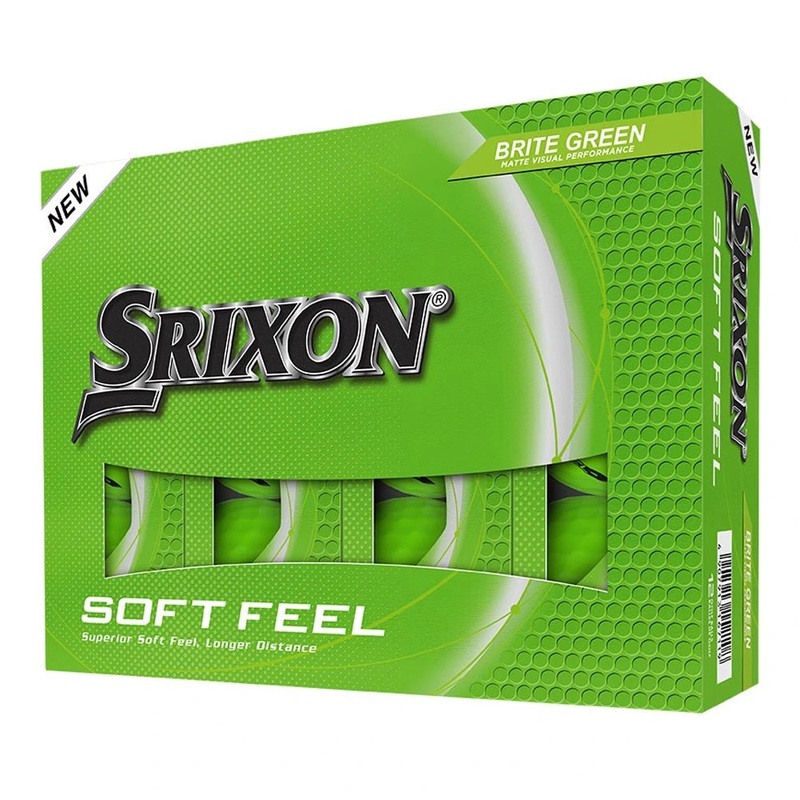 Srixon Soft Feel Brite Golf Balls – Brite Green