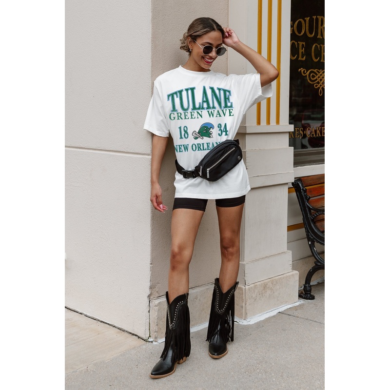 TULANE GREEN WAVE Unity Oversized Tee