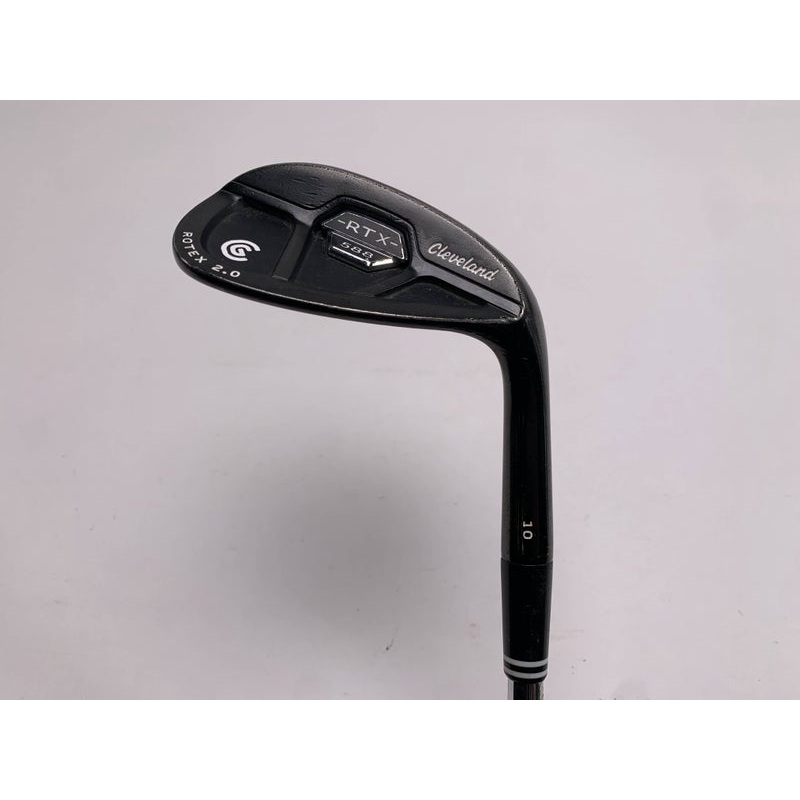 Cleveland 588 RTX 2.0 CB Black Satin Gap Wedge GW 52* DG Wedge Steel Mens RH
