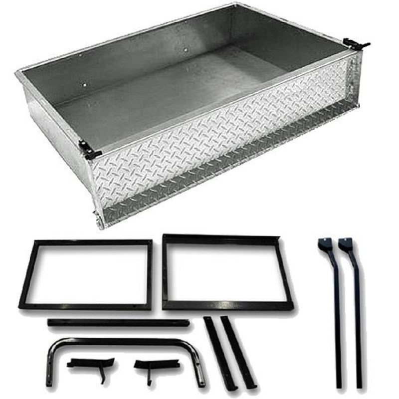 GTW Aluminum Cargo Box Kit For Club Car Precedent (Years 2004-Up) PN# 04-053