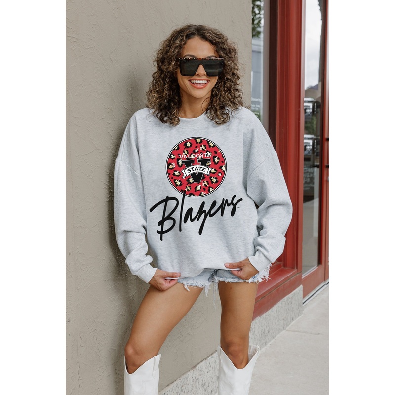 VALDOSTA STATE BLAZERS Going Wild Fleece Drop-Shoulder Pullover