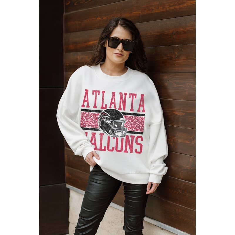 ATLANTA FALCONS Fair Catch Crewneck Pullover