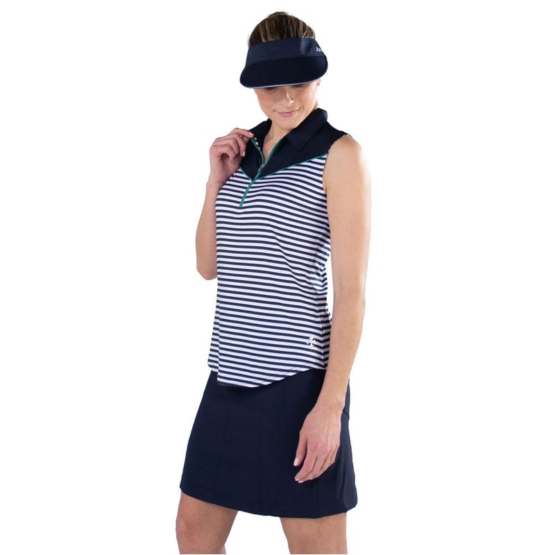 JoFit Pointed Yoke Sleeveless Polo