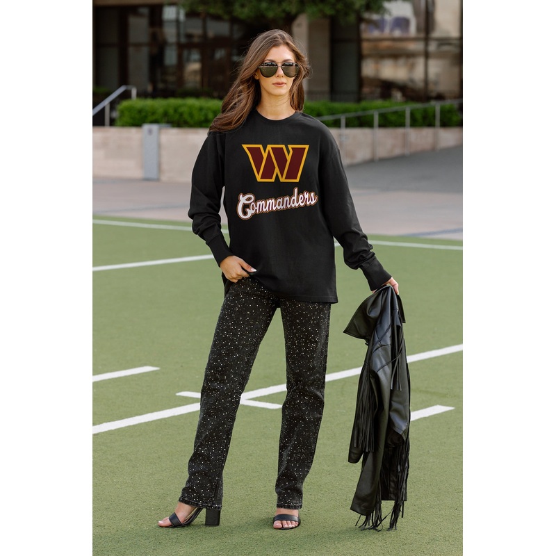 WASHINGTON COMMANDERS HONOR ROLL ESSENTIAL RELAXED FIT LONG SLEEVE TEE