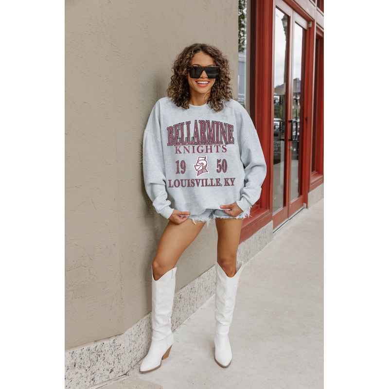 BELLARMINE KNIGHTS Allegiance Fleece Drop-Shoulder Pullover