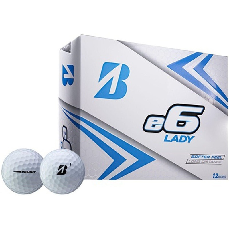 Bridgestone e6 Lady Golf Balls – White