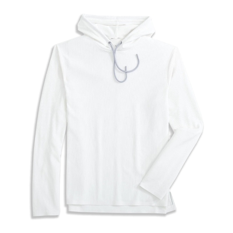 Johnnie-O Hoppin Golf Hoodie|White|Lake|Small|Medium|Large|X-Large|XX-Large
