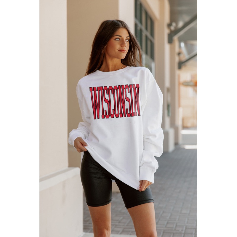 WISCONSIN BADGERS Play By Play Crew Fleece By Madi Prewett Troutt