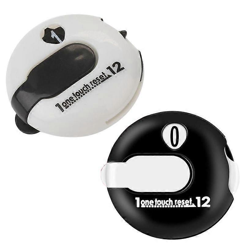 Mini Golf Score Stroke Counter Round Golf Hat Clip Scoring Device Professional Compact Scorer Accurate For Golfer Gift