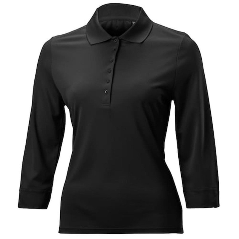 Nancy Lopez Luster 3/4 Sleeve Polo