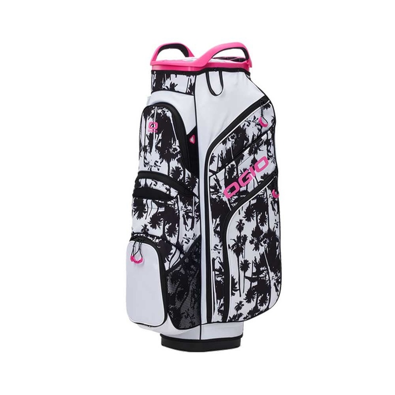 OGIO Woode 15 Cart Bag|Black|Grey|Blue|Blue Floral|Artic Camo|Radar Waves|Graveyard Skulls|Terra Texture|Warp Speed|We Trust|Twilight Tropics Grey|Midnight Jungle|Aloha