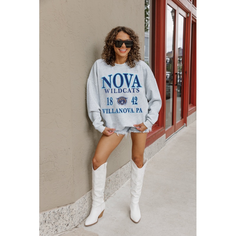 VILLANOVA WILDCATS Allegiance Fleece Drop-Shoulder Pullover