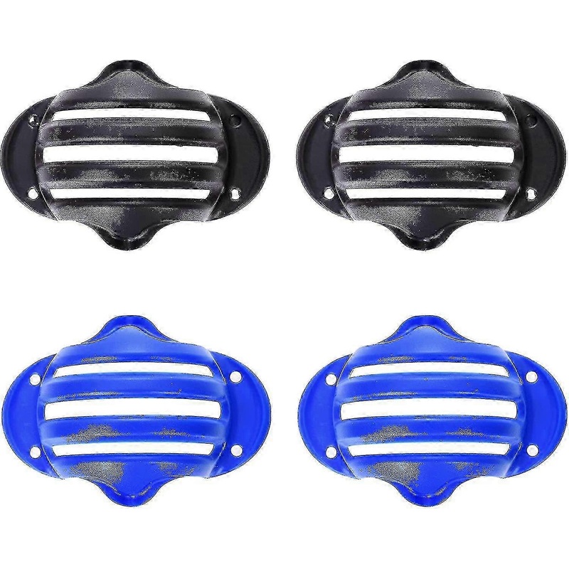 Golf Ball Alignment Tool Set | Liner Drawing Marking | Easy Snap In Cup | Linear (black Blue)4pcs