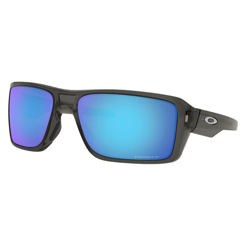 Oakley Double Edge Sunglasses – Grey Smoke/Prizm Sapphire Polarized