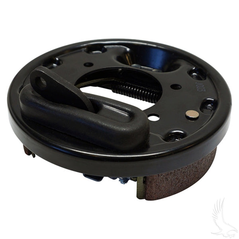 Brake Assembly, Driver’s Side with Brake Shoes, E-Z-Go