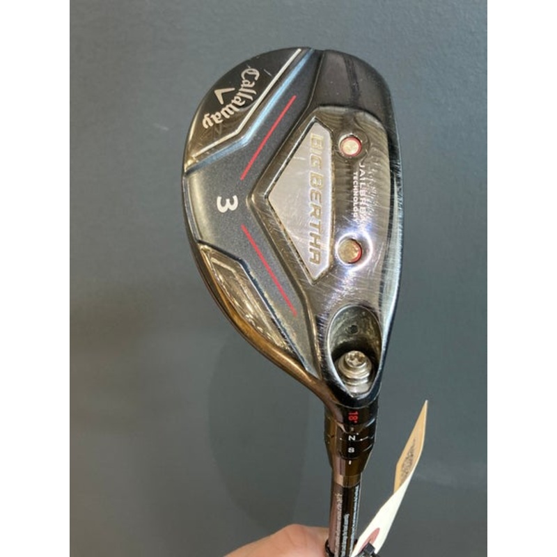 Used Men’s Callaway Big Bertha Right Handed 3 Hybrid | Senior Flex | ESX 460 F2 Graphite Shaft