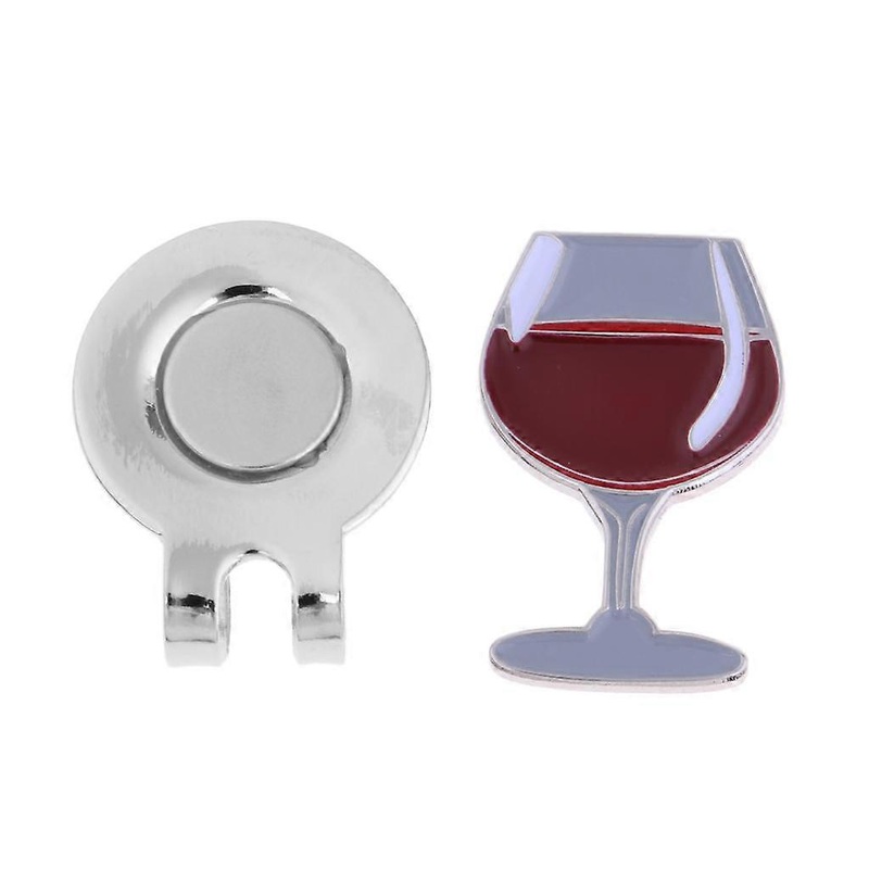 Metal Golf Hat Clip with Ball Markers – Various Patterns