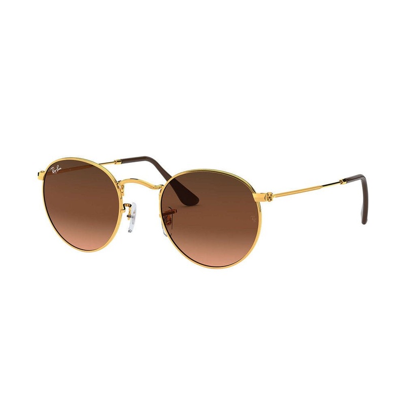 Ray-Ban Round Metal – Bronze Copper/Pink Brown Gradient