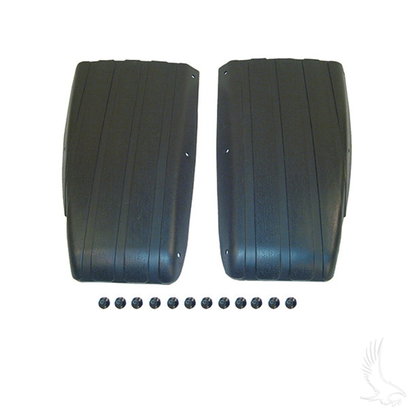 Scuff Guard, SET OF 2 w/ Rivets, Black, Club Car DS 81+ PN# BP-0034