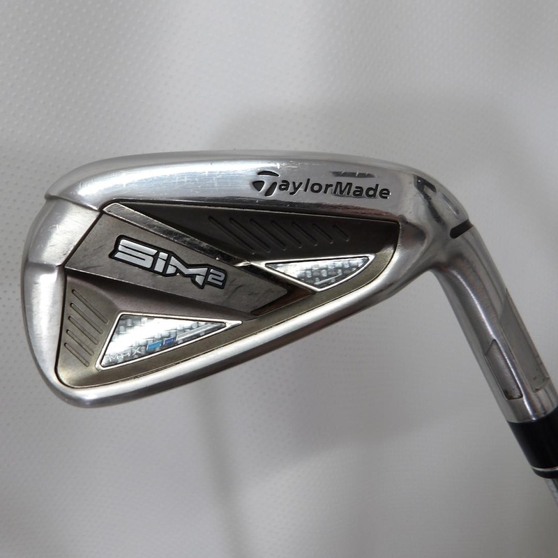 TaylorMade Iron Set SIM2 MAX Stiff KBS MAX MT85 JP 7 pieces