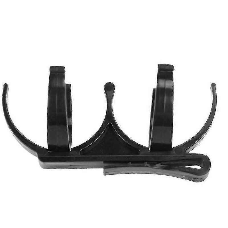 Black Plastic Golf Ball Holder Clip Clamp for Golfers
