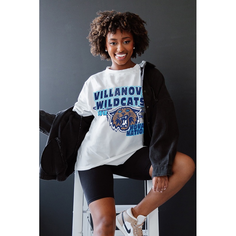 VILLANOVA WILDCATS In The Lead Oversized Tee