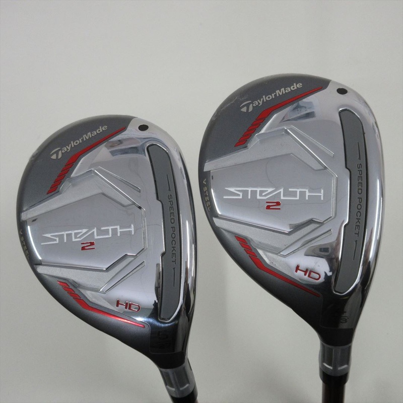 2-Pack Golf Clubs TaylorMade Hybrid STEALTH2 HD U4 & U5 Ladies TENSEI RED TM40