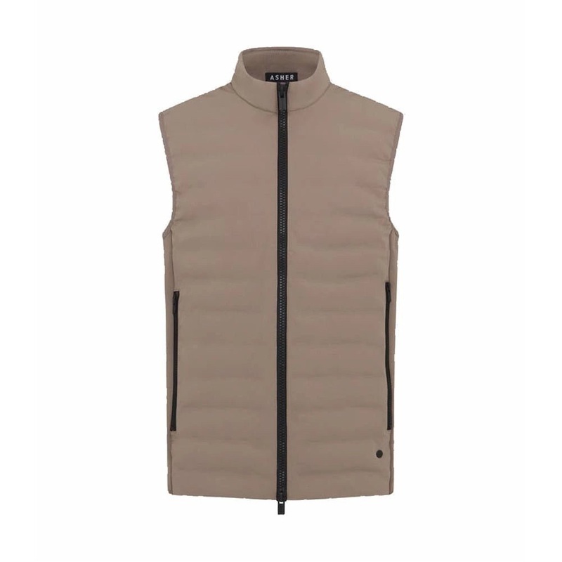 Asher Tech Golf Vest 2.0|Driftwood|Onyx|Small|Medium|Large|X-Large|XX-Large|XXX-Large