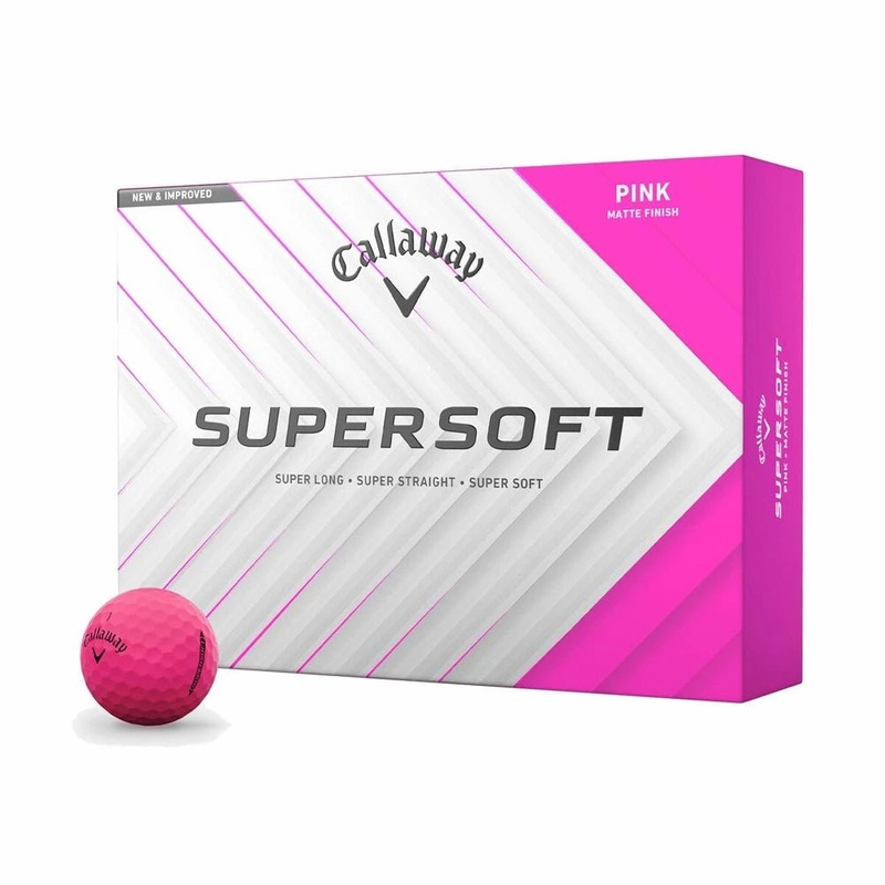 Callaway Supersoft Golf Balls – Matte Pink