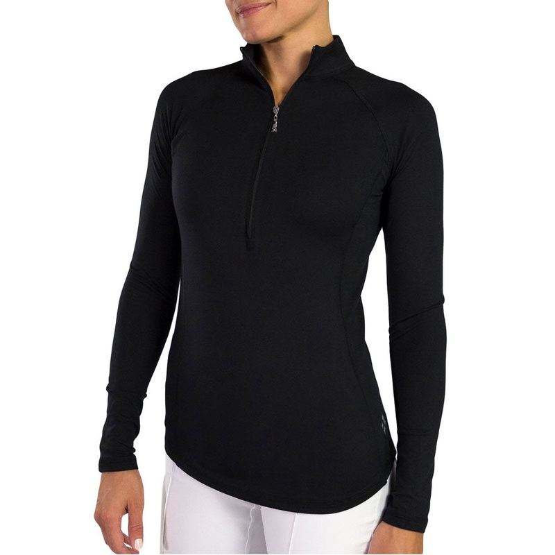 JoFit Long Sleeve Mock|Black|XX-Small|X-Small|Small|Medium|Large|X-Large|XX-Large