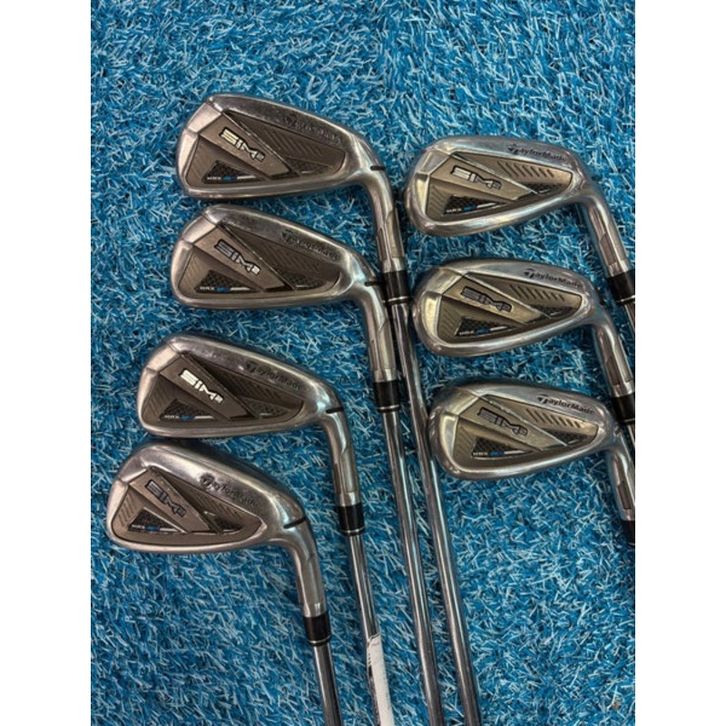 TaylorMade SIM2 MAX Iron Set (5-9, P, A) Right Handed | Max MT 85 S-Flex Shaft (Used)