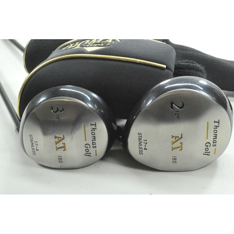 Thomas Golf AT 2-12* and 3-15* Fairway Wood Set Regular Flex RH Graphite #192801