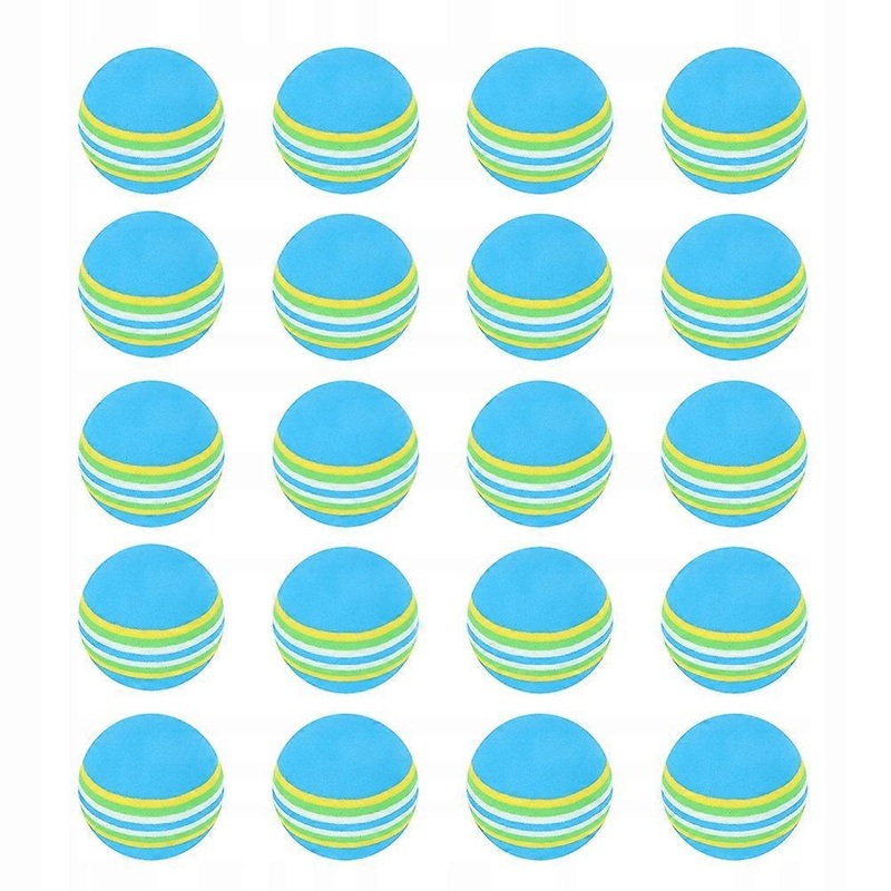 Training Foam Rainbow Golf Balls 50 Pcs